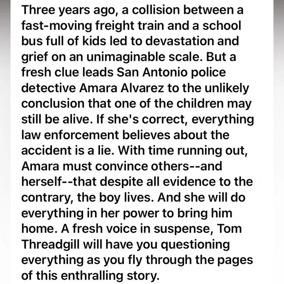 COLLISION OF LIES by TOM THREADGILL Softcover Paperback Suspense Mystery Fiction - Picture 5 of 8